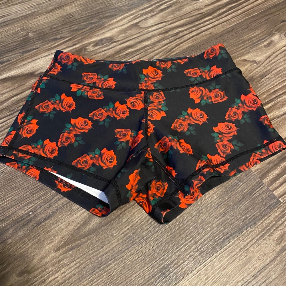 Workout booty shorts